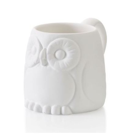 k14  Bicchiere Gufo cm.9,5