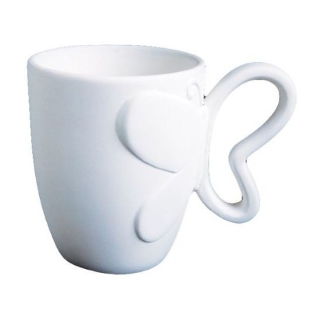 k43  Bicchiere Farfalla cm.11,5