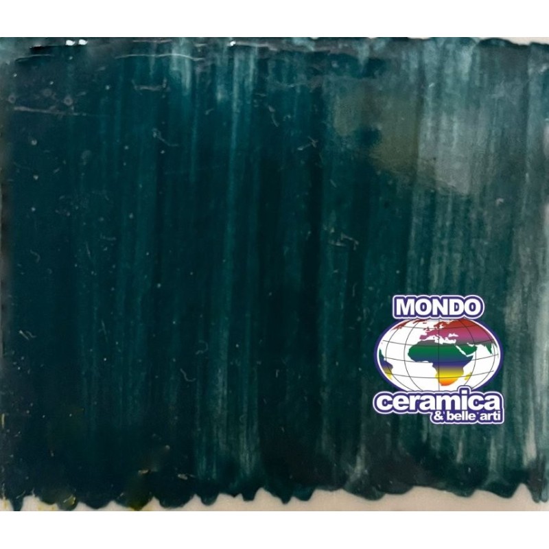 Colore verde pavone soprasmalto