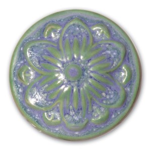 Smalto CRYSTALIZED TURQUOISE per PORCELLANA