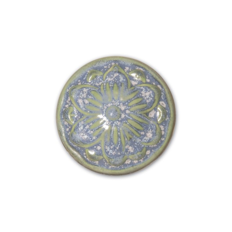 Smalto CRYSTALIZED TURQUOISE MATT per PORCELLANA