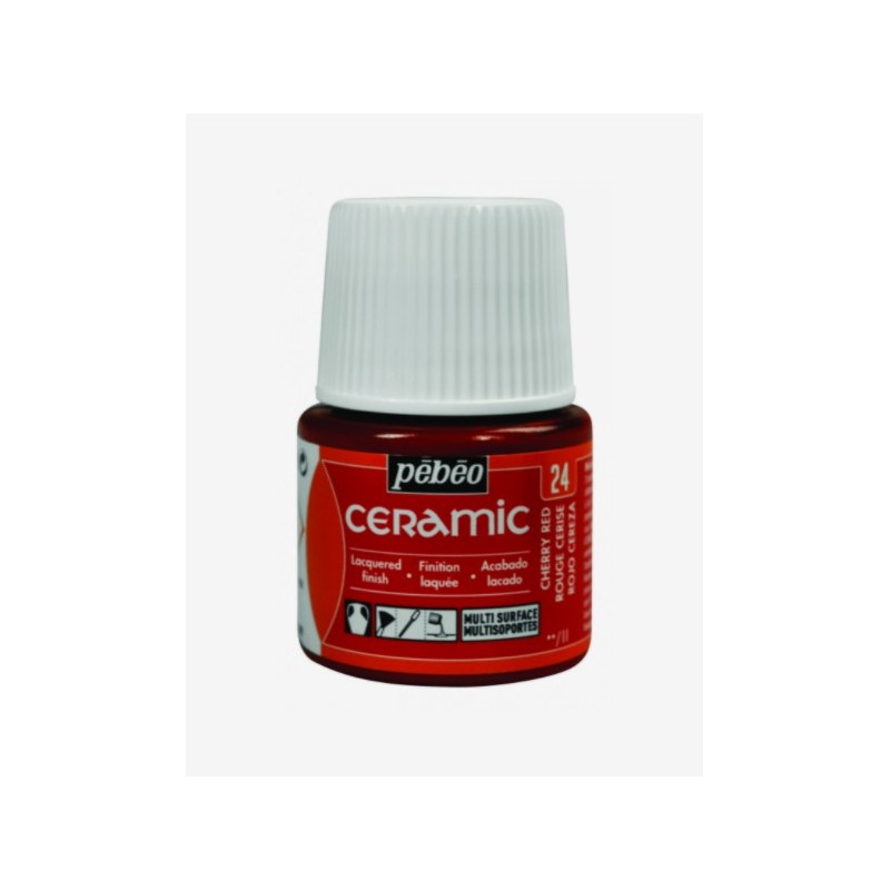 24 Rosso Ciliegia Ceramic - Pébéo