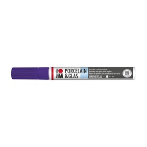 Marabu Violetto 251 - Porcelain & Glass Painter, punta 1-2 mm