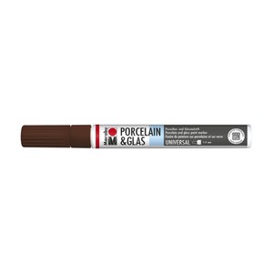 Marabu Cacao 295 - Porcelain & Glass Painter, punta 1-2 mm