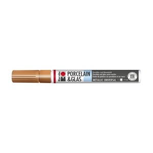 Marabu Rame 087 - Porcelain & Glass Painter, punta 1-2 mm