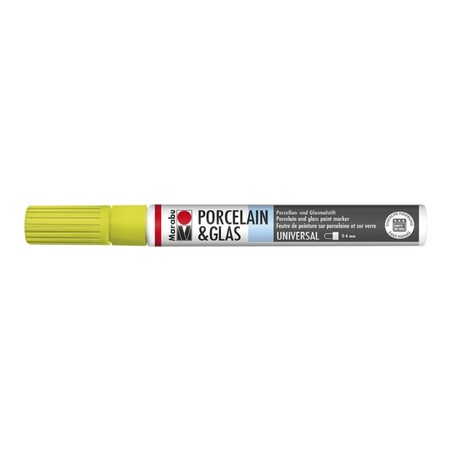 Marabu Verde reseda 061 - Porcelain & Glass Painter, punta 2-4 mm