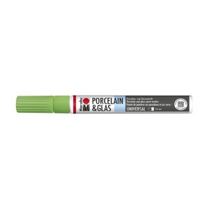 Marabu Verde mela 158 - Porcelain & Glass Painter, punta 2-4 mm