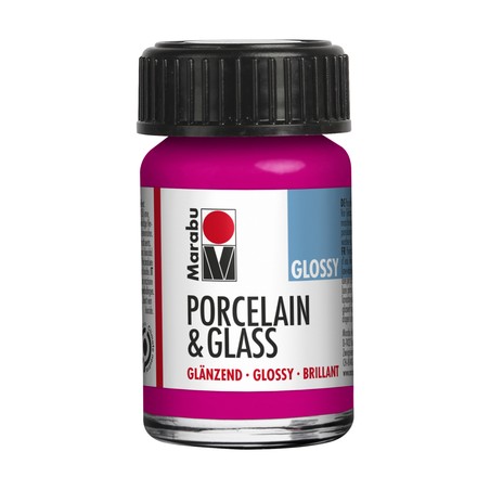 Marabu Lampone 131 - Porcelain & Glass Glossy 15 ml