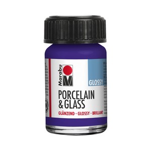 Marabu Violetto 251 - Porcelain & Glass Glossy 15 ml