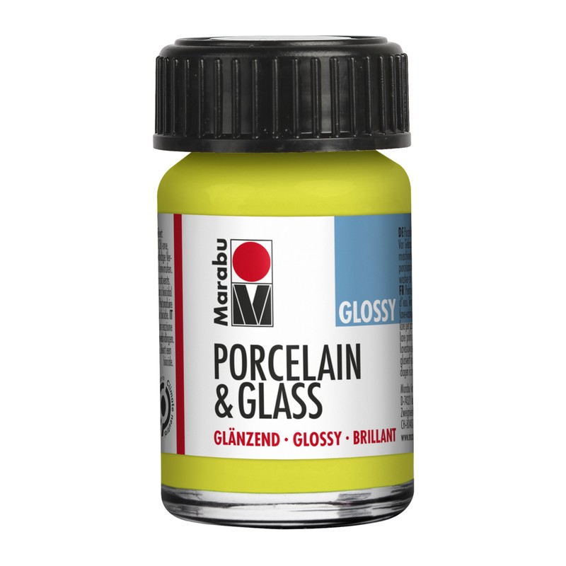 Marabu Verde reseda 061 - Porcelain & Glass Glossy 15 ml