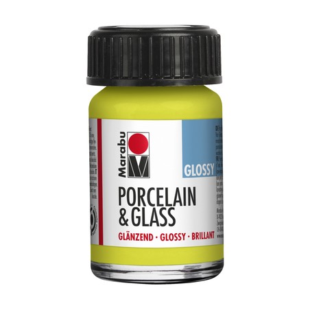 Marabu Verde reseda 061 - Porcelain & Glass Glossy 15 ml