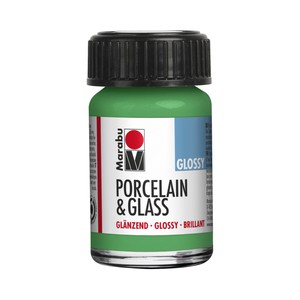 Marabu Verde mela 158 - Porcelain & Glass Glossy 15 ml