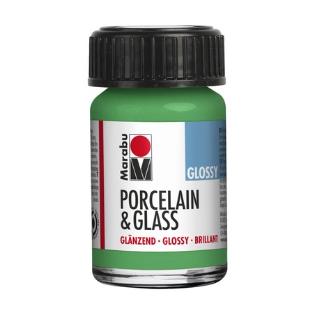 Marabu Verde mela 158 - Porcelain & Glass Glossy 15 ml