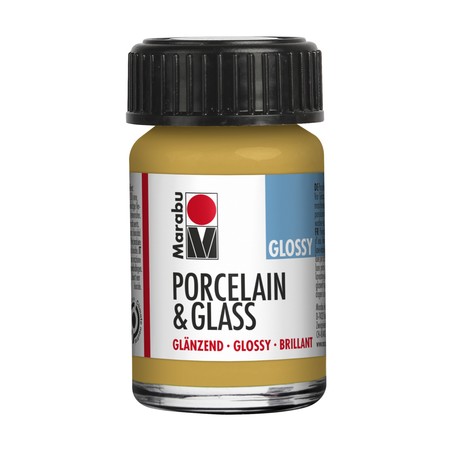 Marabu Oro metallizzato 784 - Porcelain & Glass Glossy 15 ml