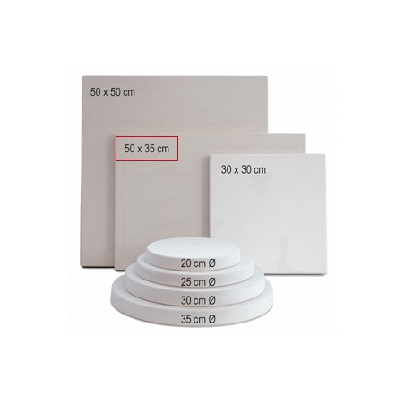 JK23940 Lastra in gesso cm 50x35 - h. cm 3
