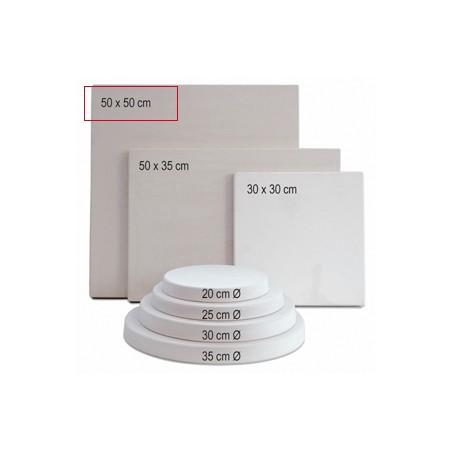 JK23950 Lastra in gesso cm 50x50 - h. cm 3