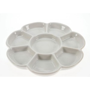 Tavolozza tonda in ceramica cm.17,5