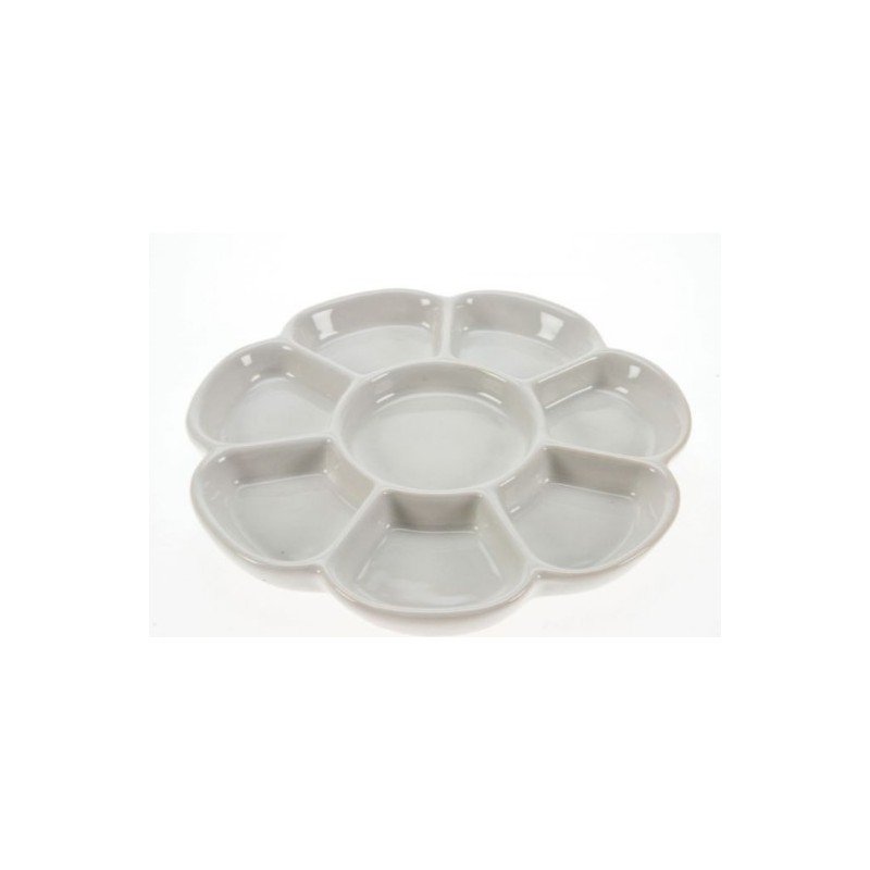 Tavolozza tonda in ceramica cm.17,5