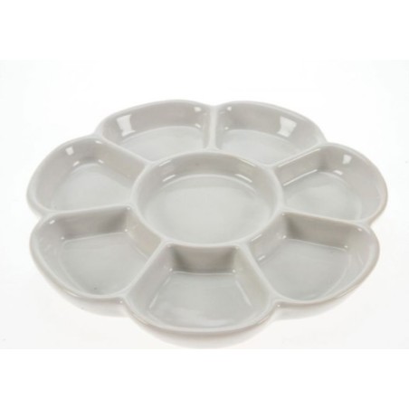 Tavolozza tonda in ceramica cm.17,5