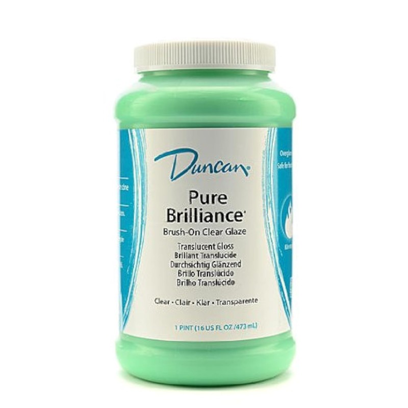 Duncan Pure Brilliance PB001, cristallina trasparente a pennello, barattolo 473 ml