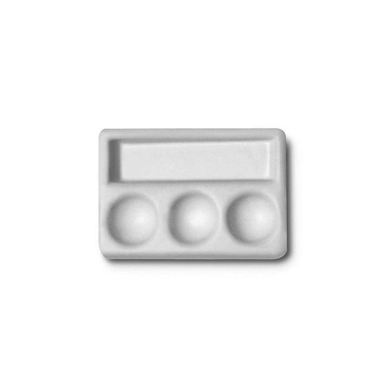 Tavolozza cm.6x9, 4 scomparti