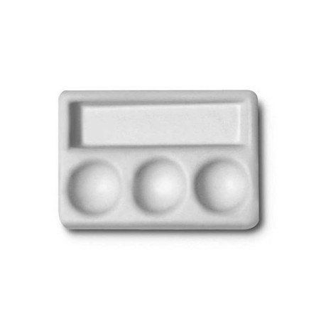 Tavolozza cm.6x9, 4 scomparti