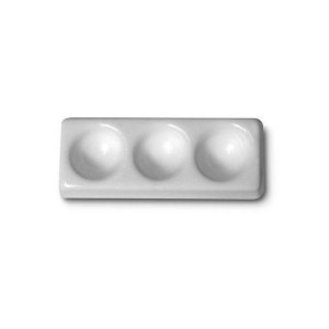 Tavolozza cm.4x10, 3 scomparti