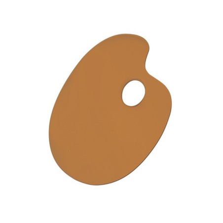 Tavolozza ovale per olio