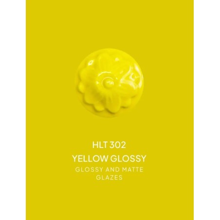 HLT302 Yellow - Smalto lucido Colorobbia Art