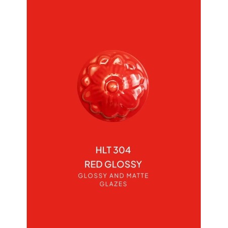 HLT304 Red - Smalto lucido Colorobbia Art
