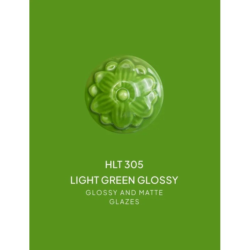 HLT305 Light Green - Smalto lucido Colorobbia Art