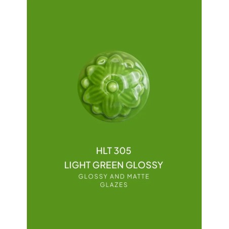 HLT305 Light Green - Smalto lucido Colorobbia Art