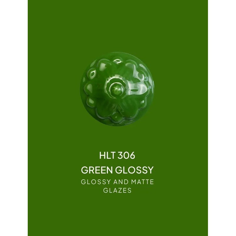 HLT306 Green - Smalto lucido Colorobbia Art