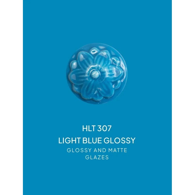 HLT307 Light Blue - Smalto lucido Colorobbia Art
