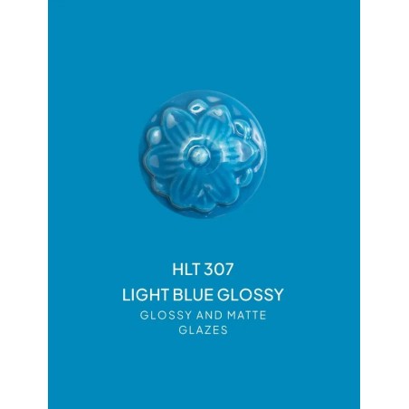 HLT307 Light Blue - Smalto lucido Colorobbia Art