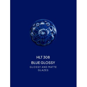 HLT308 Blue - Smalto lucido Colorobbia Art