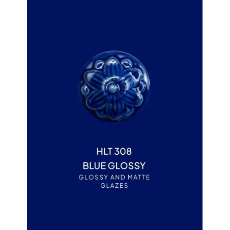 HLT308 Blue - Smalto lucido Colorobbia Art