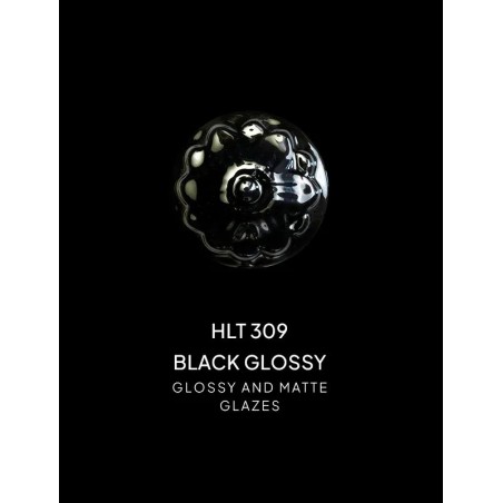 HLT309 Black - Smalto lucido Colorobbia Art