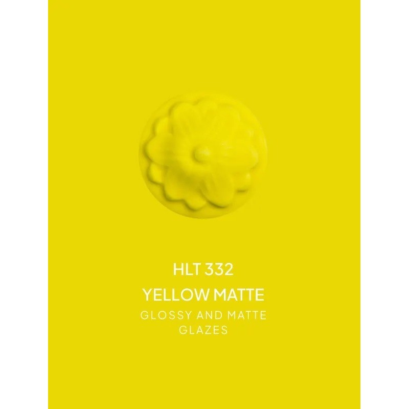HLT332 Yellow - Smalto opaco Colorobbia Art
