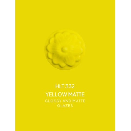 HLT332 Yellow - Smalto opaco Colorobbia Art