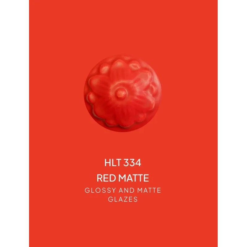 HLT334 Red - Smalto opaco Colorobbia Art