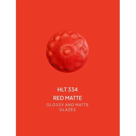 HLT334 Red - Smalto opaco Colorobbia Art