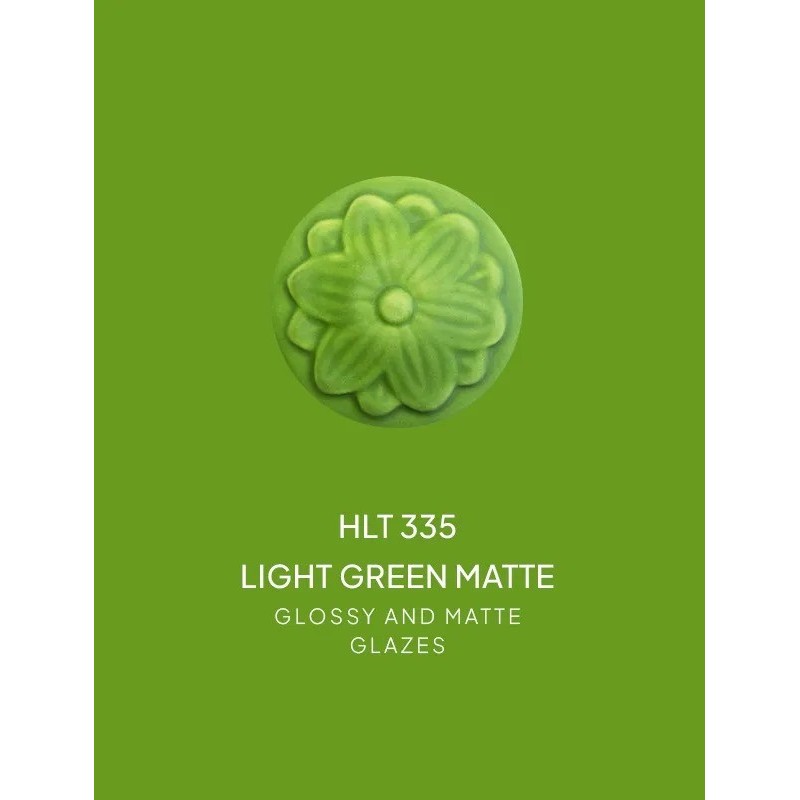 HLT335 Light Green - Smalto opaco Colorobbia Art