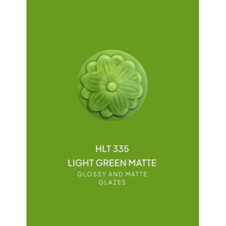 HLT335 Light Green - Smalto opaco Colorobbia Art