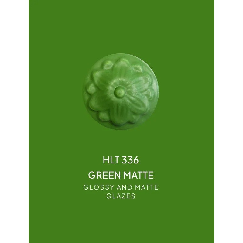 HLT336 Green - Smalto opaco Colorobbia Art