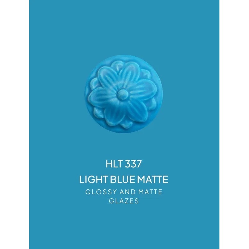 HLT337 Light Blue - Smalto opaco Colorobbia Art