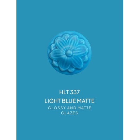 HLT337 Light Blue - Smalto opaco Colorobbia Art
