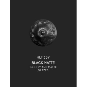 HLT339 Black - Smalto opaco Colorobbia Art
