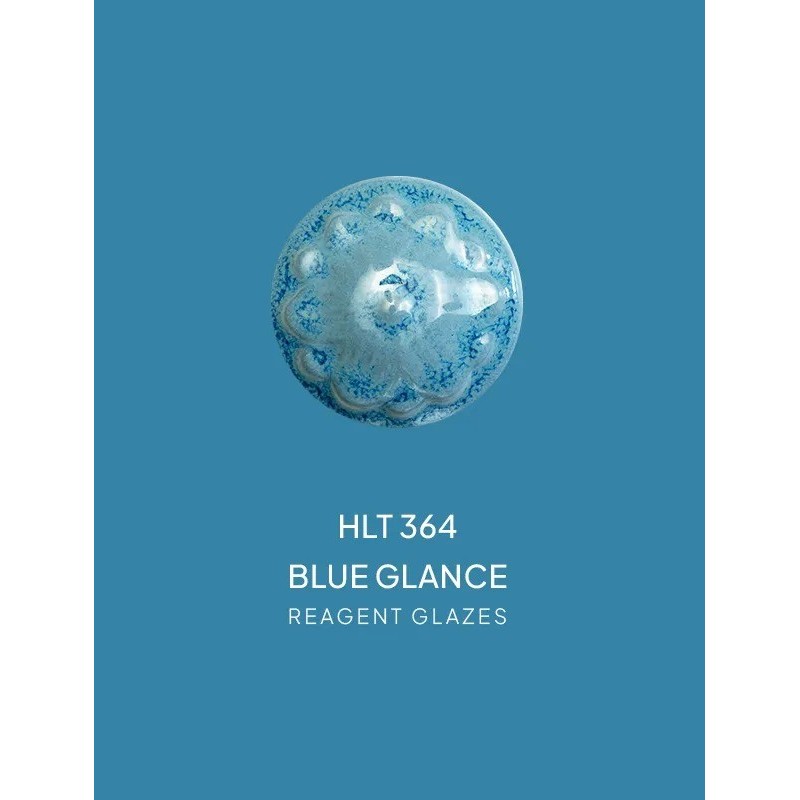 HLT364 Blue Glance - Smalto reattivo Colorobbia Art