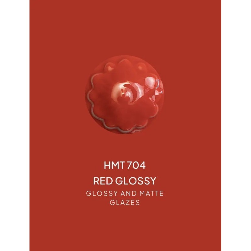 HMT704 Red - Smalto lucido Colorobbia Art